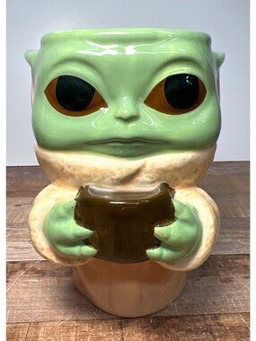 Star Wars Baby Yoda Ceramic Mug 3D Design By Galerie 16 Oz